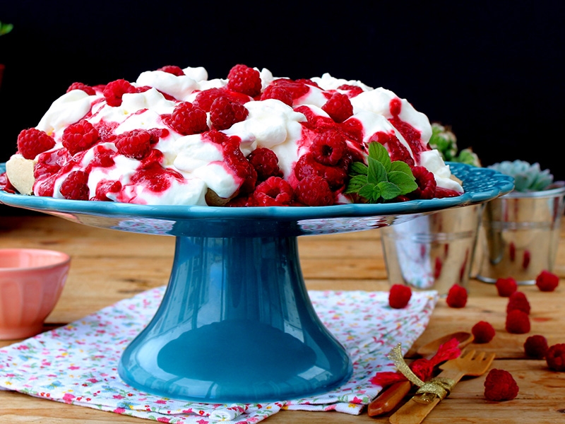 Pavlova de Framboesa